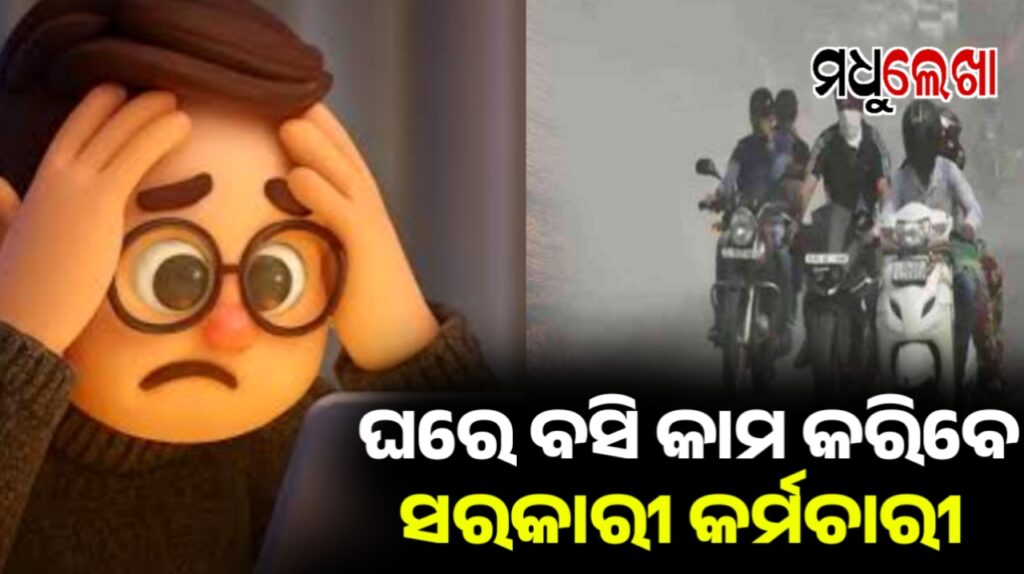 ଦିଲ୍ଲୀ ପ୍ରଦୂଷଣ: ଏବେ ଘରେ କାମ କରିବେ ୫୦% ସରକାରୀ କର୍ମଚାରୀ
