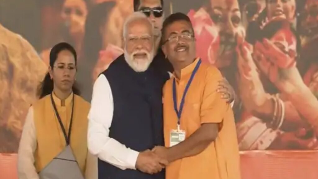 ଶପଥ ନେଲେ ଶୁଭେନ୍ଦୁ ଅଧିକାରୀ, ସମାରୋହରେ ଉପସ୍ଥିତ ଥିଲେ ପ୍ରଧାନମନ୍ତ୍ରୀ ମୋଦି